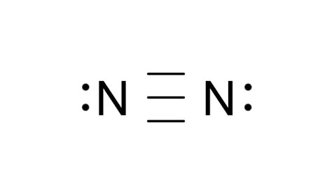 lewis structure of n2.